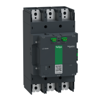 Stycznik mocy, TeSys Giga, 3 biegunowy (3NO), AC-3 <=440V 800A, wersja rozszerzona, 200…500V szeroko | LC1G800LSEA Schneider Electric