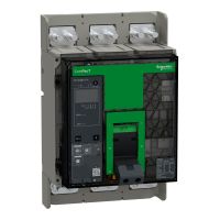 Wyłącznik, ComPacT NS630bN, 50kA przy 415VAC, 4P, stacjonarny, sterowanie ręczne, MicroLogic 6.0, 63 | C063N460FM Schneider Electric