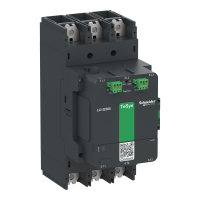 Stycznik mocy, TeSys Giga, 3 biegunowy (3NO), AC-3 <lt/>=440V 330A, wersja rozszerzona, 24…48V szero | LC1G330BEEA Schneider Electric
