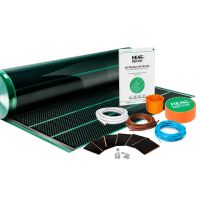 Zestaw folii grzewczej HD-G 140 W/m2, szer. 100 cm - BEZ TERMOSTATU - konektor BX - 20m2 | Z/GRN140/BT/BX/20 Heat Decor