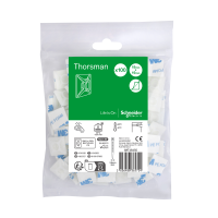 Uchwyt samoprzylepny do opasek max. 3.6 mm (100 sztuk), Thorsman | IMT46450 Schneider Electric