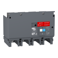 Moduł ochronny różnicowo-prądowy, EasyPact CVS 400/630, 200 VAC do 440 VAC, 30 mA do 30 A, 4 bieguny | LV532465 Schneider Electric