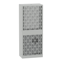Klimatyzator HD na zewnątrz, Climasys CU, 1600W, 2P, 400/460V, 50/60Hz, IP55, Modbus | NSYCUHD1K62P4DG Schneider Electric