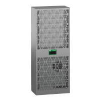 Klimatyzator boczny, Climasys CU, Stal nierdzewna, 2kW, 3P, 380/460V, 50/60Hz, IP55, Modbus | NSYCUX2K3P4DG Schneider Electric
