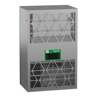 Klimatyzator boczny, Climasys CU, Stal nierdzewna, 350W, 230V, 50/60Hz, IP55, Modbus | NSYCUX350DG Schneider Electric