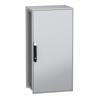 Obudowa modułowa stojąca, PanelSeT SFN, stal dekarbonizowana, płyta montażowa, 1200x600x400mm, IP55 | NSYSFN12640P Schneider Electric