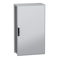 Obudowa modułowa stojąca, PanelSeT SFN, stal dekarbonizowana, płyta montażowa, 1400x800x400mm, IP55 | NSYSFN14840P Schneider Electric