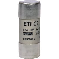 Wkładka topikowa cylindryczna CH22x58 gG 63A/690V | 002651048 Eti