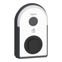 Stacja ładowania, EVlink Pro AC Lite/ AC Metal 1f 7,4 kW z gniazdem T2S, wbudowane zabezpieczenie RD | EVB3S07N41 Schneider Electric