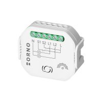 Przekaźnik dopuszkowy 2-kanałowy ze ściemniaczem Tuya Smart Wi-Fi+BLE | OR-SH-17103 Orno