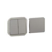 Łącznik typ transformer 10AX 250V IP55 (mechanizm) szary, Nowe Plexo | 069506L Legrand