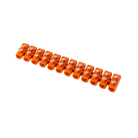 Listwa zaciskowa gwintowa termoplast. 6 mm2, 12 torów LTF12-6.0 pomarańczowa | 21412108 Simet