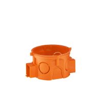 Puszka instalacyjna p/t 60 łączona płytka S60KF pomarańczowa | 33054008 Simet