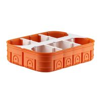 Puszka p/t 6 x 60 mm, płytka, MULTIWALL | 33310008 Simet