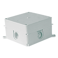 Puszka instalacyjna n/t 125x125x80 dławicowana IP20 PK5 biała | 83028006 Simet