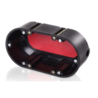 Puszka przeciwogniowa do pustych ścian 2 x 60mm, głęboka-54mm, EI90, BS118 | 83118007 Simet