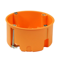 Puszka do pustych ścian 60mm, płytka-35 mm E135 pomarańczowy | 83254008 Simet