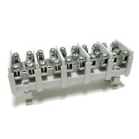 Odgałęźnik instalacyjny 5-torowy 35²/4x16² , na szynę TS 35 | 84027002 Simet