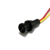 Lampka diodowa, klosz 5 mm, 12-24V, Klp 5Y/24V żółty | 84405004 Simet
