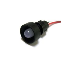 Kontrolka diodowa klosz 10 mm, 24V Klp10W/24V biały | 84410006 Simet