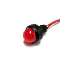 Kontrolka diodowa klosz 20 mm, 230V Klp20R/230V czerwona | 84520001 Simet
