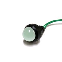 Kontrolka diodowa klosz 20 mm, 230V Klp20G/230V zielona | 84520005 Simet