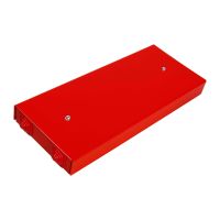 Puszka p-poż E90 120x120x30 przelotowa, 10x2x4mm2 286x114x30mm, PP-BXM Typ1 pomarańczowa | 84627616 Simet