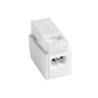 Złączka zaciskowa Easy Link 0,5-2,5mm2, 2-polowa PC302-CL, biała | 89007006 Simet