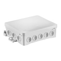 Puszka instalacyjna naścienna NS9 FASTBOX&HOOK szara | 35404102 Simet