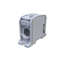 Złączka szynowa gwintowa Al/Cu STB 185 87810 SIMBLOCK szary | 81201002 Simet