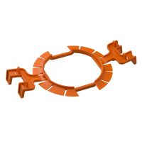Pierścień montażowy PM-85 pomarańczowy | 37422008 Simet