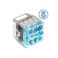 Szybkozłączka wtykowa SCP6 transparentny/niebieski | 88000003S Simet