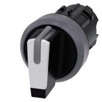 Przełącznik obrotowy SIRIUS, 22mm, I-O-II, okrągły, metal, biały | 3SU1032-2BL60-0AA0 Siemens