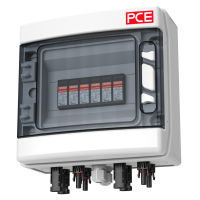 Rozdzielnice PV BOX seria SOL-LINE zestaw PV DC 2*OCHR-DC T1/T2 IP54 | 90PV004 PCE