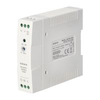 Zasilacz przemysłowy na szynę DIN, 24VDC 1A 20W, obudowa z tworzywa sztucznego | OR-PSU-1661 Orno