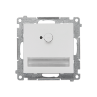 Oprawa oświetl LED 14V* z czujnikiem ruchu (0,62 W) Barwa neutralna 4200K, Jasnoszary mat Simon 55 | TOSC4K14.01/114 Kontakt Simon