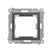 Adapter (przejściówka) na osprzęt standardu 45 × 45 mm, Grafitowy mat Simon 55 | TA45.01/116 Kontakt Simon