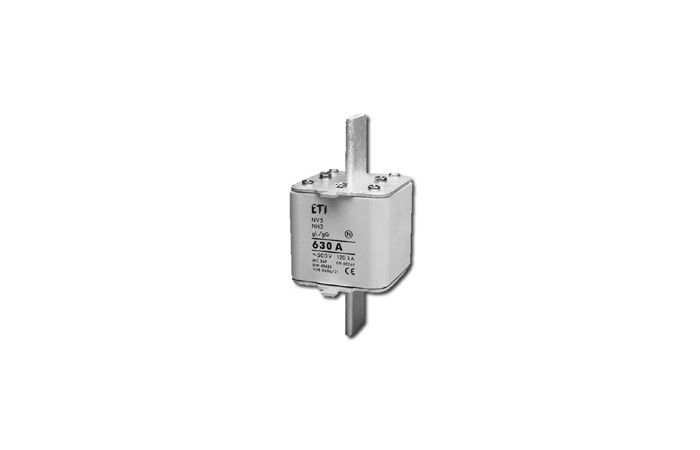 Wkładka bezpiecznikowa (topikowa) NH3 630A gG 500V zwłoczna | 004186233 Eti
