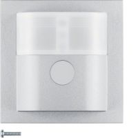 Czujnik ruchu komfort 1,1m KNX RF quicklink Berker.Net, alu, mat, B.Kwadrat/B.7 | 85345183 Hager