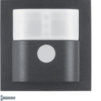 Czujnik ruchu komfort 1,1m KNX RF Berker.Net, antracyt, mat, B.x/S.1 | 85345185 Hager