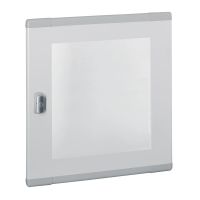 Drzwi płaskie przezroczyste do rozdzielnic XL3 160 o wysokości 600mm, odwracalne | 020283 Legrand