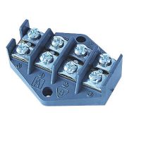 Płytka odgałęźna 10mm2, 4-biegunowa ZPT-4-10.0 czarna | 83005007 Simet