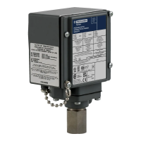Czujnik ciśnienia 480 VAC 10 AMP | 9012GCW2 Telemecanique Sensors