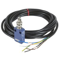 Wyłącznik krańcowy XCMD M12 trzpień z rolką stalową 1NC 1NO migowe 1m | XCMD21F2L1 Telemecanique Sensors