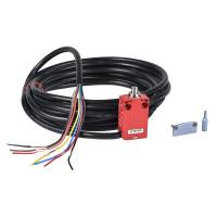 Wyłącznik bezpieczeństwa XCS-M rolka na trzpieniu 2NC 1NO przewód 5m | XCSM3902L5 Telemecanique Sensors