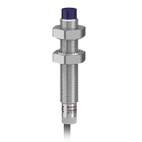 Czujnik indukcyjny M8 z wyjściem PNP 1NO 12/24V DC, kabel 2m OsiSense XS | XS208BLPAL2 Telemecanique Sensors