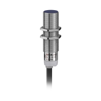 Czujnik indukcyjny M12 z wyjściem PNP 1NO, 12-24V DC, kabel 2m | XS112B3PAL2 Telemecanique Sensors