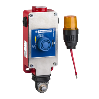 Łącznik bezpieczeństwa cięgnowy Preventa XY2C XY2 CH, 2NC, wskaźnik świetlny 24V, przyciski osłonięt | XY2CH13273 Telemecanique Sensors