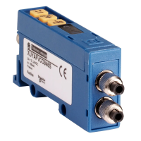 Czujnik fotoelektryczny OsiSense XU , XUY, czerwona dioda LED, złącze M8, PNP i NPN | XUYAFPCO946S Telemecanique Sensors