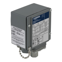 CZUJNIK CIŚNIENIA 480 VAC 10 AMP | 9012GAW24 Telemecanique Sensors